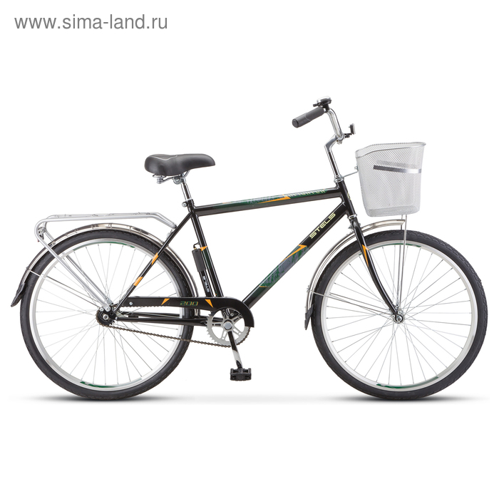 Велосипед 26" Stels Navigator-200 Gent, Z010, цвет черный
Велосипед 26" Stels Navigator-200 Gent, Z010, цвет черный