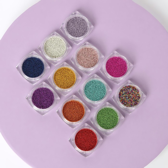 Бульонки для декора, в пластиковом органайзере, набор 12 баночек, разноцветные
Бульонки для декора, в пластиковом органайзере, набор 12 баночек, разноцветные