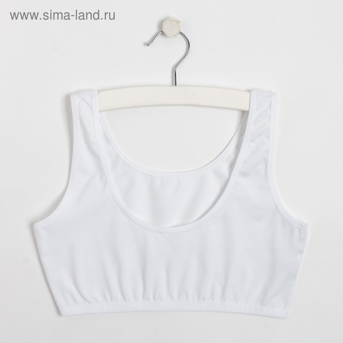 Топ для девочки, цвет белый, рост 134-140 см
Топ для девочки, цвет белый, рост 134-140 см