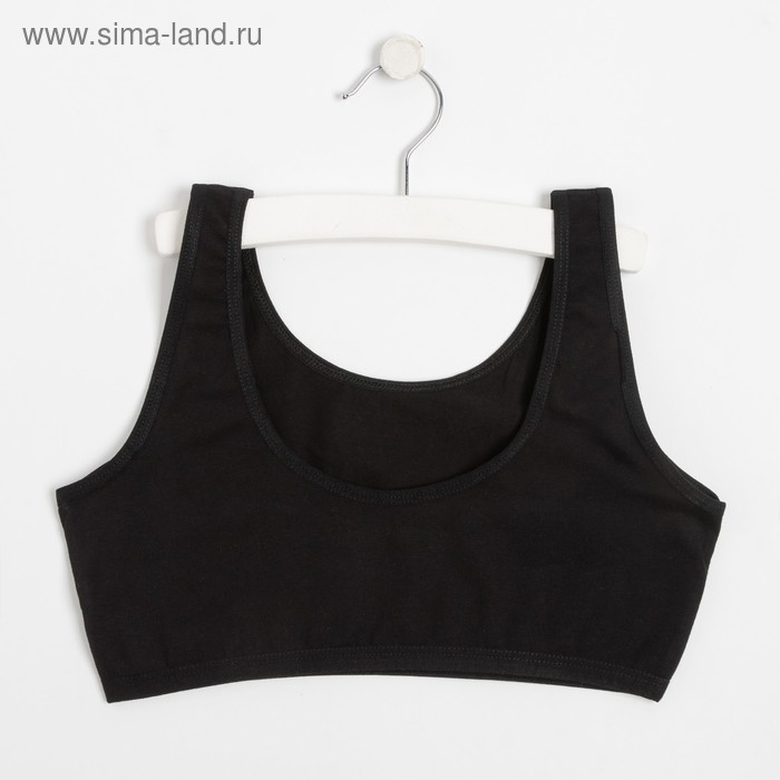 Топ для девочки, цвет чёрный, рост 152-158 см
Топ для девочки, цвет чёрный, рост 152-158 см