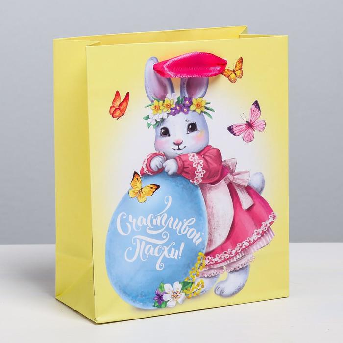 Пакет ламинированный вертикальный «Счастливой Пасхи», S 12 × 15 × 5,5 см
Пакет ламинированный вертикальный «Счастливой Пасхи», S 12 × 15 × 5,5 см