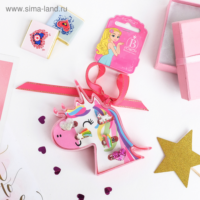 Набор детских колец "Выбражулька" единорожка, 5шт, форма МИКС, цветные
Набор детских колец "Выбражулька" единорожка, 5шт, форма МИКС, цветные