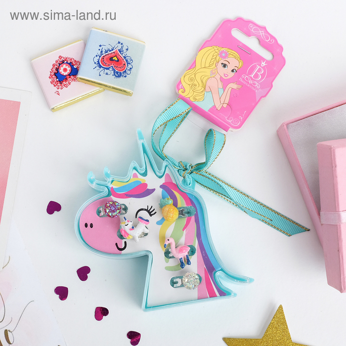 Набор детских колец "Выбражулька" единорожка, 5шт, форма МИКС, цветные
Набор детских колец "Выбражулька" единорожка, 5шт, форма МИКС, цветные