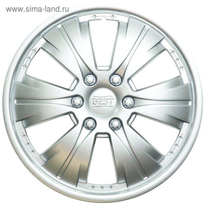 Колпак колеса BST15 R15, серебристый металлик
Колпак колеса BST15 R15, серебристый металлик
