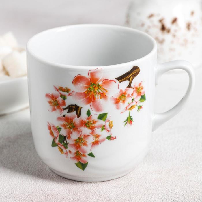 Кружка «Яблоневый цвет», 350 мл 
Кружка «Яблоневый цвет», 350 мл