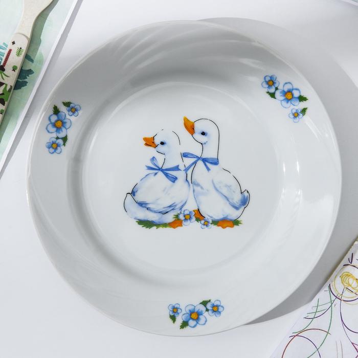 Тарелка мелкая «Гусята», d=20 см
Тарелка мелкая «Гусята», d=20 см
