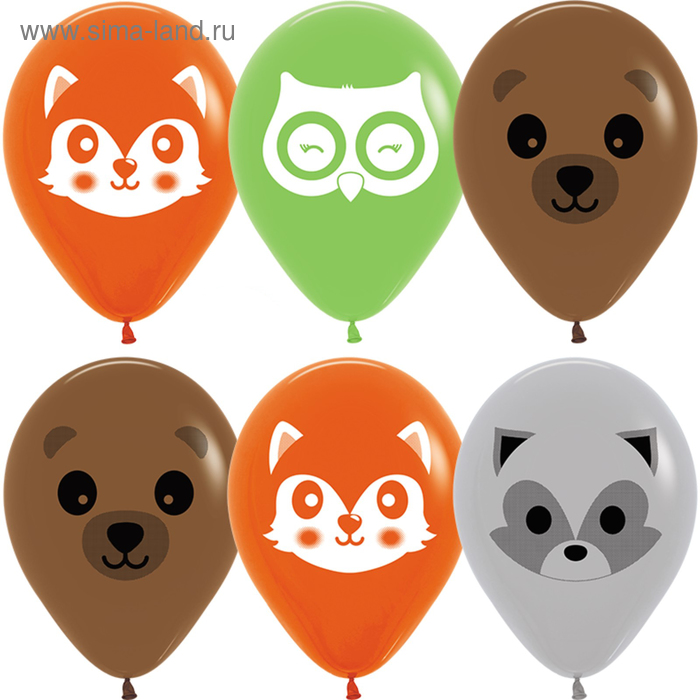 Шар латексный 12" «Лесные зверята», пастель, 2-сторонний, набор 50 шт., МИКС
Шар латексный 12" «Лесные зверята», пастель, 2-сторонний, набор 50 шт., МИКС