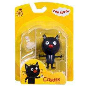 Фигурка пластиковая «Сажик» с подвижными ножками и ручками, с аксессуаром, 7,6 см, Три кота
Фигурка пластиковая «Сажик» с подвижными ножками и ручками, с аксессуаром, 7,6 см, Три кота