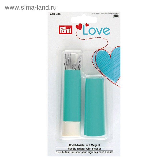 Игольница-туба, вращающаяся, цвет голубой
Игольница-туба, вращающаяся, цвет голубой