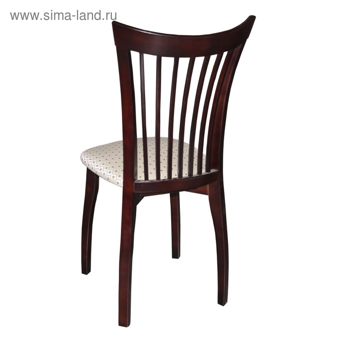 фото Стул виктория-м, бук, цвет покраски темный орех, ткань greg 160/2