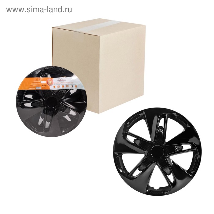 Колпаки колесные 15" "Супер Астра", черный глянец, карбон, компл. 2шт. (AWCC-15-27
Колпаки колесные 15" "Супер Астра", черный глянец, карбон, компл. 2шт. (AWCC-15-27
