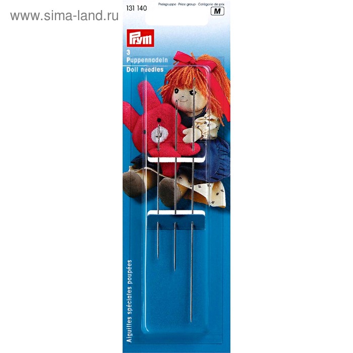 Иглы для мягких игрушек, 3 шт
Иглы для мягких игрушек, 3 шт