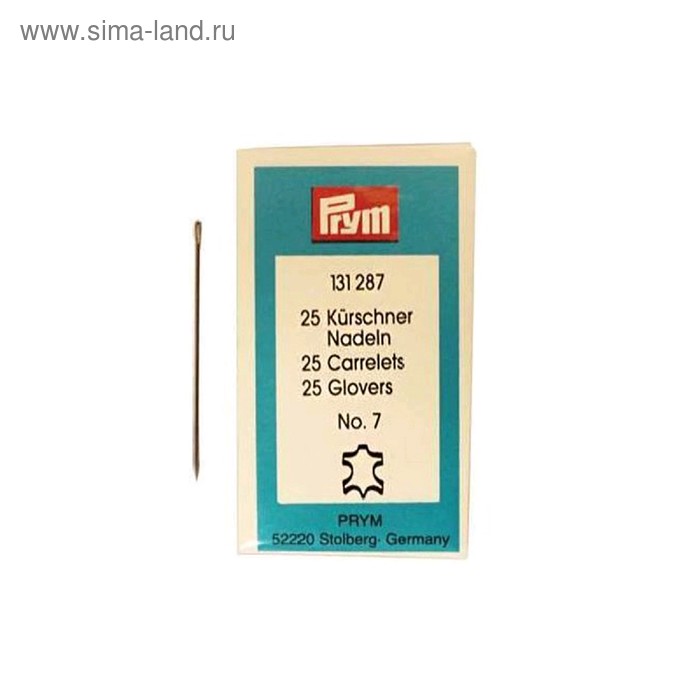Иглы для кожи, №7, 25 шт 
Иглы для кожи, №7, 25 шт