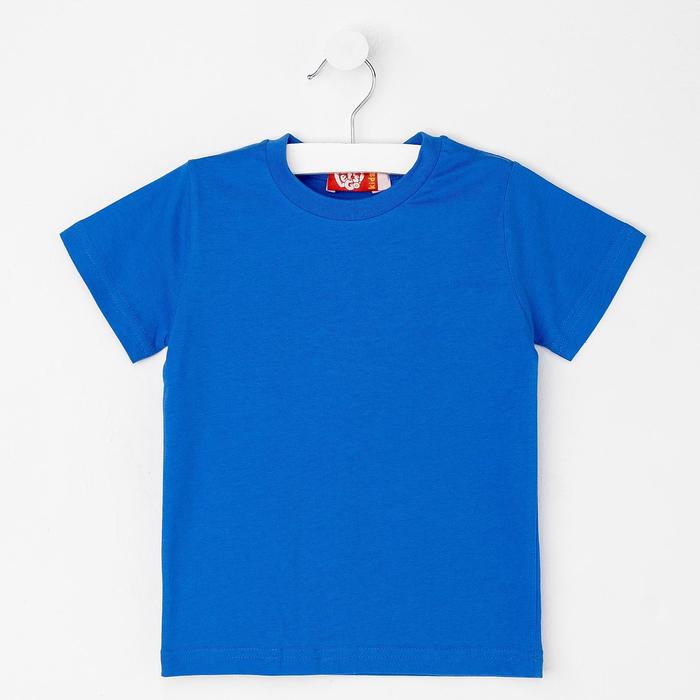 Футболка детская, цвет синий, рост 134 см
Футболка детская, цвет синий, рост 134 см