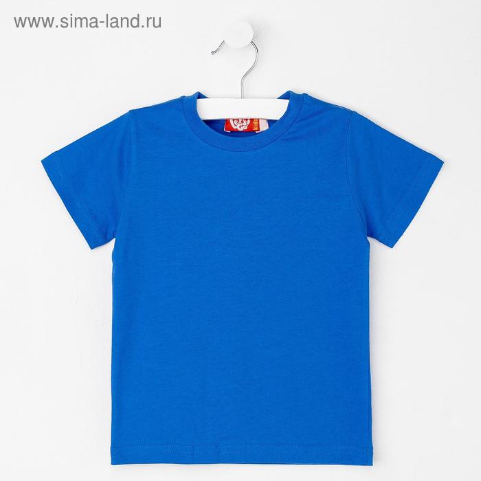 Футболка детская, цвет синий, рост 146 см
Футболка детская, цвет синий, рост 146 см
