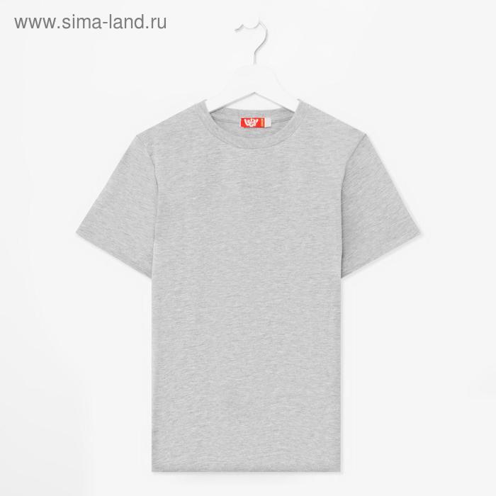 Футболка детская, цвет серый меланж, рост 164 см
Футболка детская, цвет серый меланж, рост 164 см