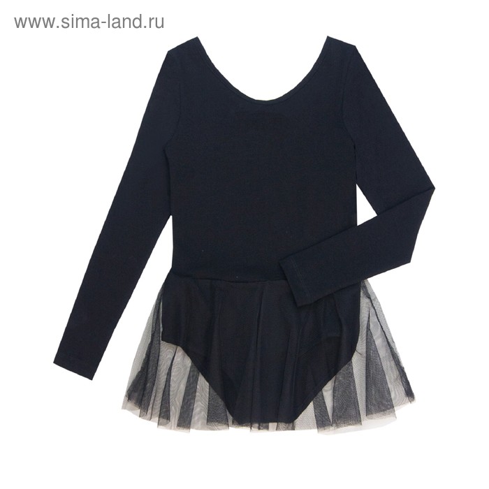 Боди с юбкой, рост 134 см, цвет чёрный
Боди с юбкой, рост 134 см, цвет чёрный