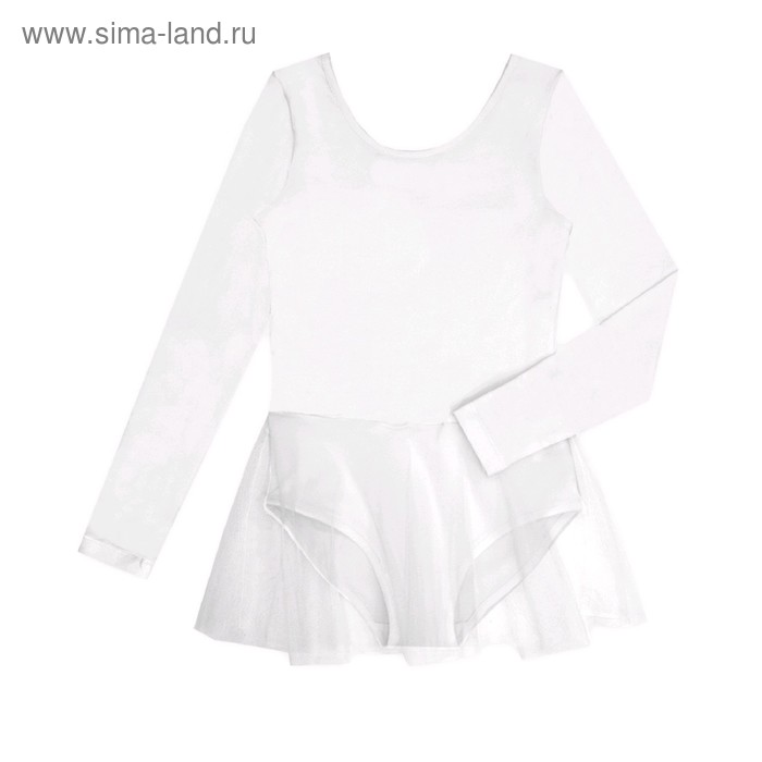 Боди с юбкой, рост 98 см, цвет белый
Боди с юбкой, рост 98 см, цвет белый