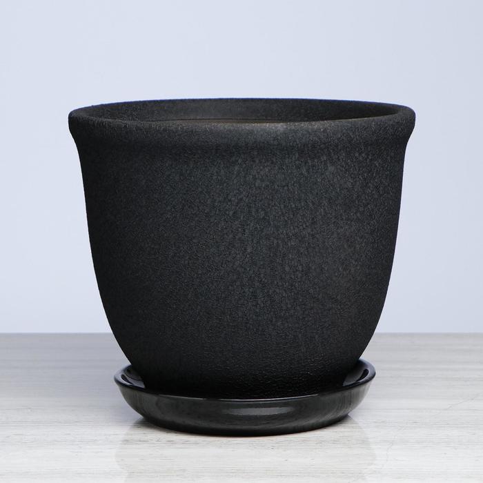 Горшок для цветов "Глория" 14 л, чёрный, шёлк
Горшок для цветов "Глория" 14 л, чёрный, шёлк