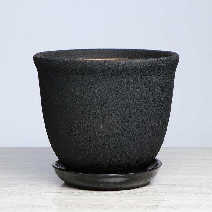 Цветочный горшок "Глория" 14 л, чёрный, шёлк, 1 сорт
Цветочный горшок "Глория" 14 л, чёрный, шёлк, 1 сорт