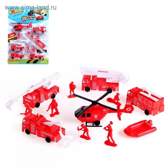 Набор «Пожарная служба», инерция
Набор «Пожарная служба», инерция
