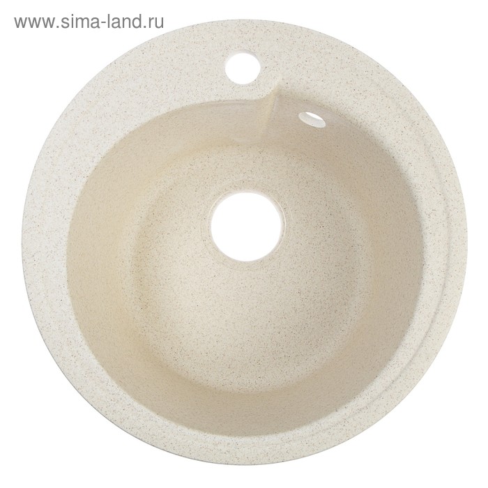 Мойка кухонная из камня GRANMILL 19, d=440 мм, глубина 18 см, песочная
Мойка кухонная из камня GRANMILL 19, d=440 мм, глубина 18 см, песочная