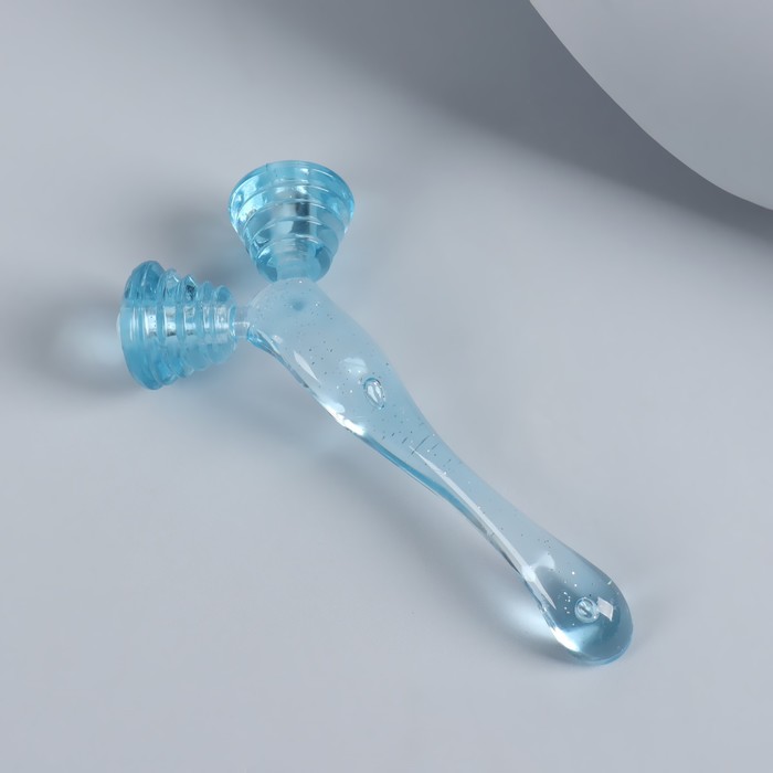 Массажёр, универсальный, 2 ролика, 16 × 8 × 3,5 см, цвет голубой
Массажёр, универсальный, 2 ролика, 16 × 8 × 3,5 см, цвет голубой