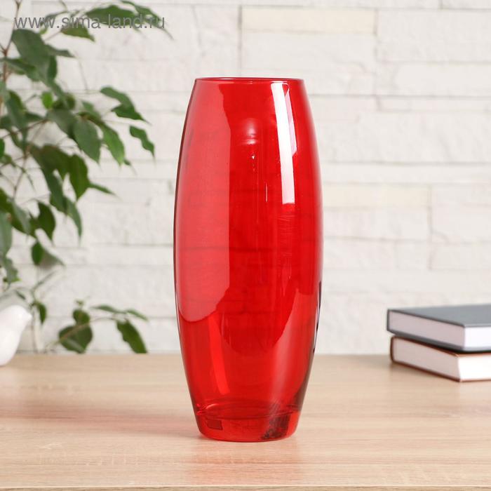 Ваза "Радуга G" рубин d-8см, 11х26см
Ваза "Радуга G" рубин d-8см, 11х26см