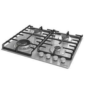 Варочная поверхность Gorenje GW641AX, газовая, 4 конфорки, 60 см, WOK, серебристая
Варочная поверхность Gorenje GW641AX, газовая, 4 конфорки, 60 см, WOK, серебристая