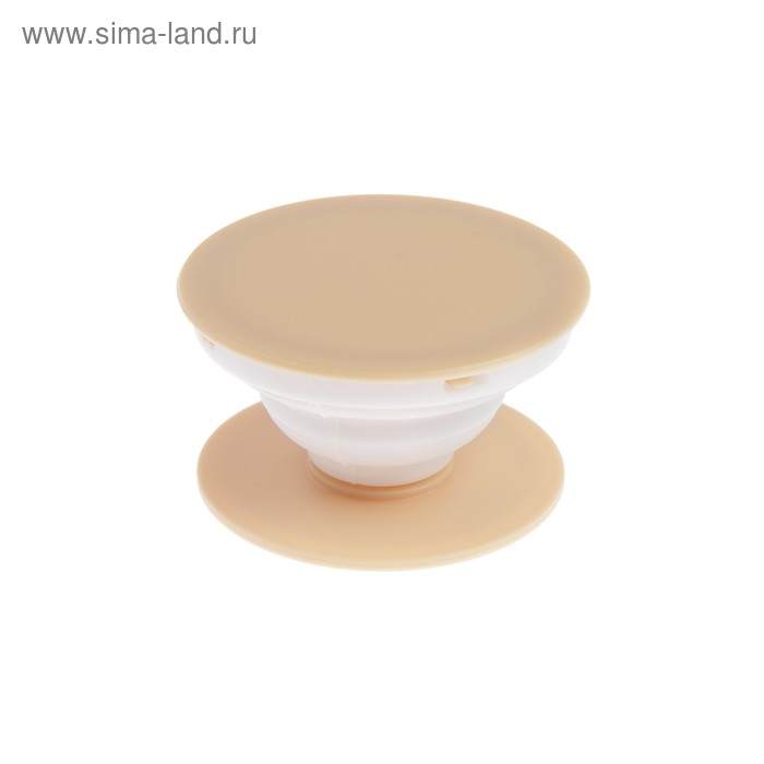 фото Попсокет popsockets ps1, держатель для телефона на палец, бежевый