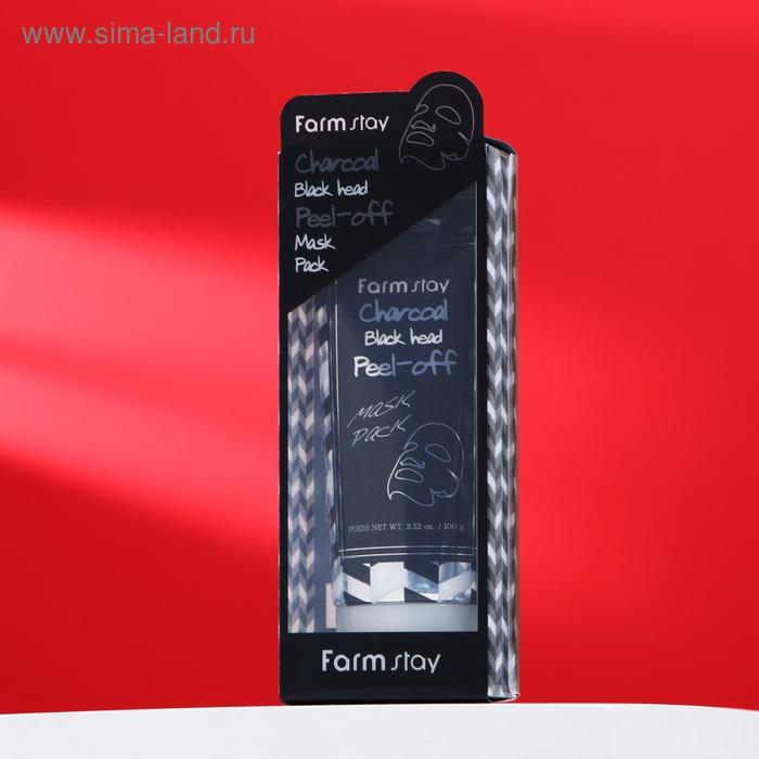 Маска-пленка для лица FarmStay, очищающая, с углём, 100 г
Маска-пленка для лица FarmStay, очищающая, с углём, 100 г