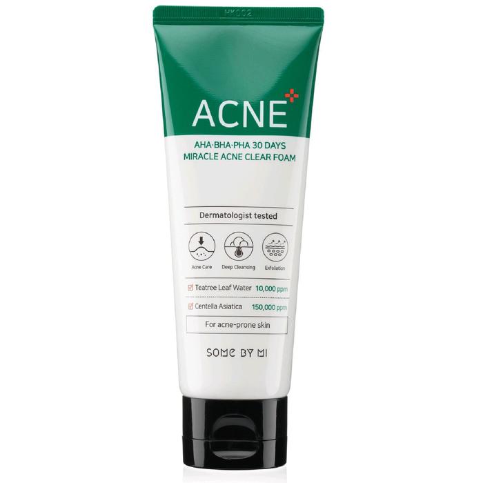 Пенка для лица Some By Mi, очищающая, для проблемной кожи, с кислотами, 100 мл
Пенка для лица Some By Mi, очищающая, для проблемной кожи, с кислотами, 100 мл