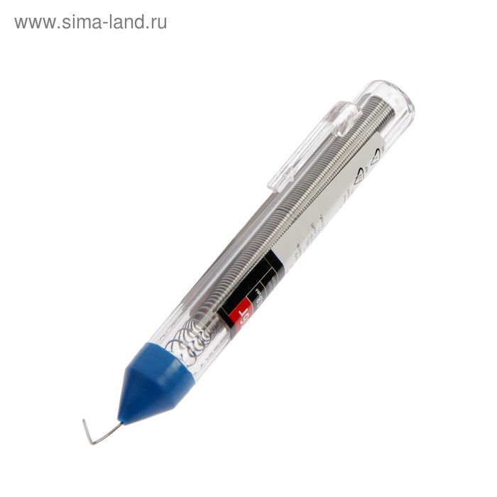 Припой Smartbuy SBT-SIW-16, ПОС-16, оловянно-свинцовый 60/40, туба 16 г., d=0.8 мм
Припой Smartbuy SBT-SIW-16, ПОС-16, оловянно-свинцовый 60/40, туба 16 г., d=0.8 мм