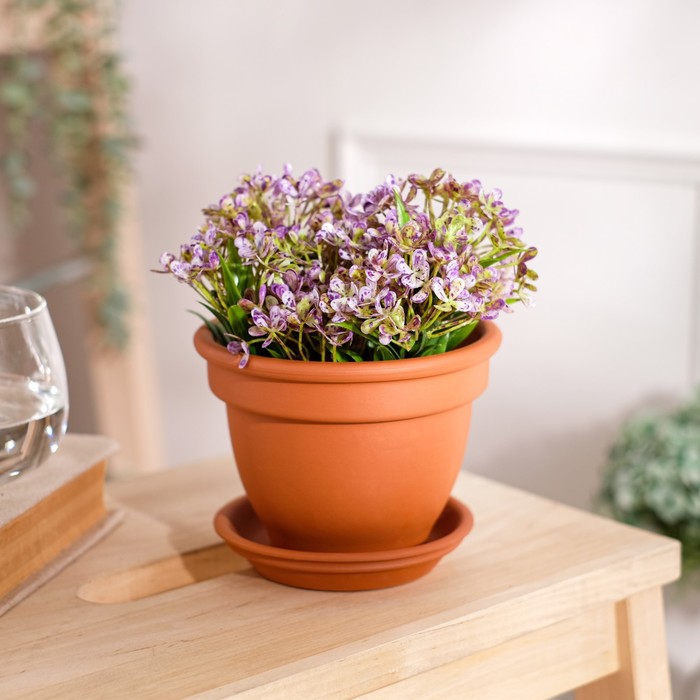 Горшок для цветов "Кампана", красная глина, 0.6 л
Горшок для цветов "Кампана", красная глина, 0.6 л