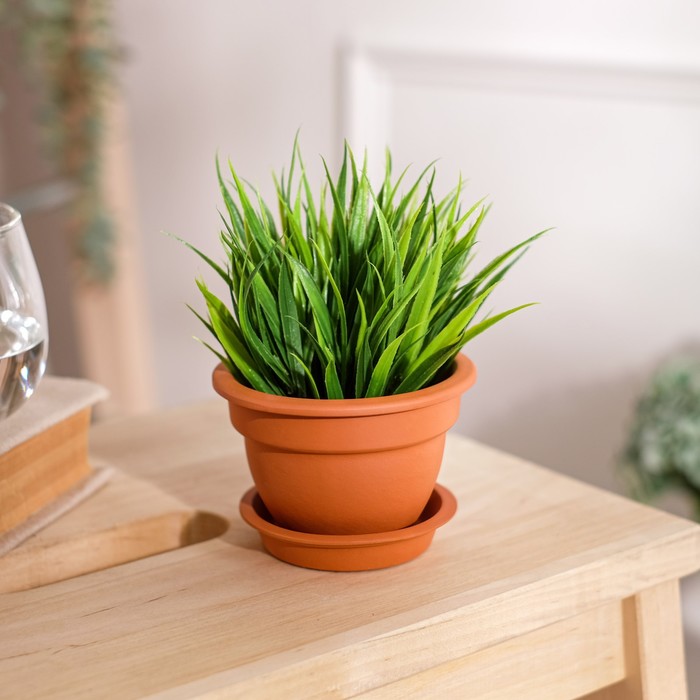 Горшок для цветов "Кампана", красная глина, 0.15 л
Горшок для цветов "Кампана", красная глина, 0.15 л