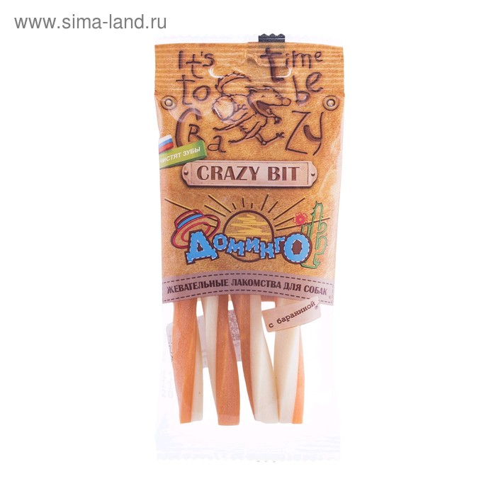 Жевательные лакомства Доминго с бараниной, 40 г
Жевательные лакомства Доминго с бараниной, 40 г