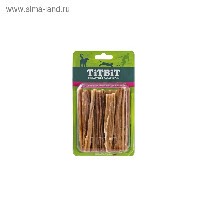 Лакомство "Кишки говяжьи" для кошек, 40 г
Лакомство "Кишки говяжьи" для кошек, 40 г