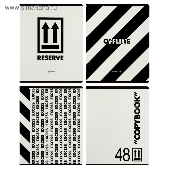 Тетрадь 48 листов в клетку, на скрепке Offline, обложка мелованный картон, выборочный лак, блок офсет, МИКС разные дизайны
Тетрадь 48 листов в клетку, на скрепке Offline, обложка мелованный картон, выборочный лак, блок офсет, МИКС разные дизайны