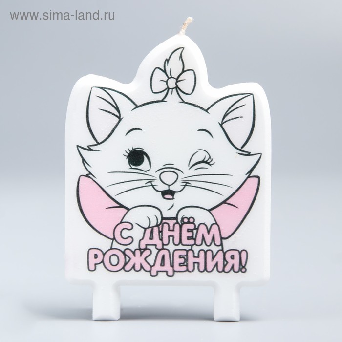 Свеча в торт «С Днём Рождения!», Коты аристократы, 72 х 100 мм
Свеча в торт «С Днём Рождения!», Коты аристократы, 72 х 100 мм