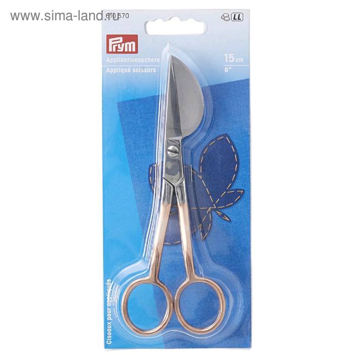 Ножницы для аппликаций, 15 см
Ножницы для аппликаций, 15 см