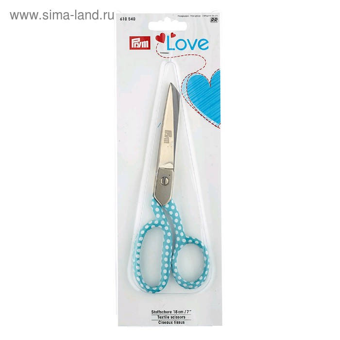 Ножницы для ткани «Love», 18 см
Ножницы для ткани «Love», 18 см