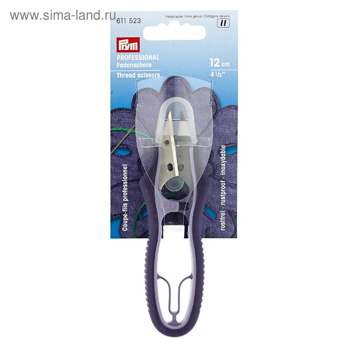 Ножницы для обрезки ниток «PROFESSIONAL», 12 см
Ножницы для обрезки ниток «PROFESSIONAL», 12 см