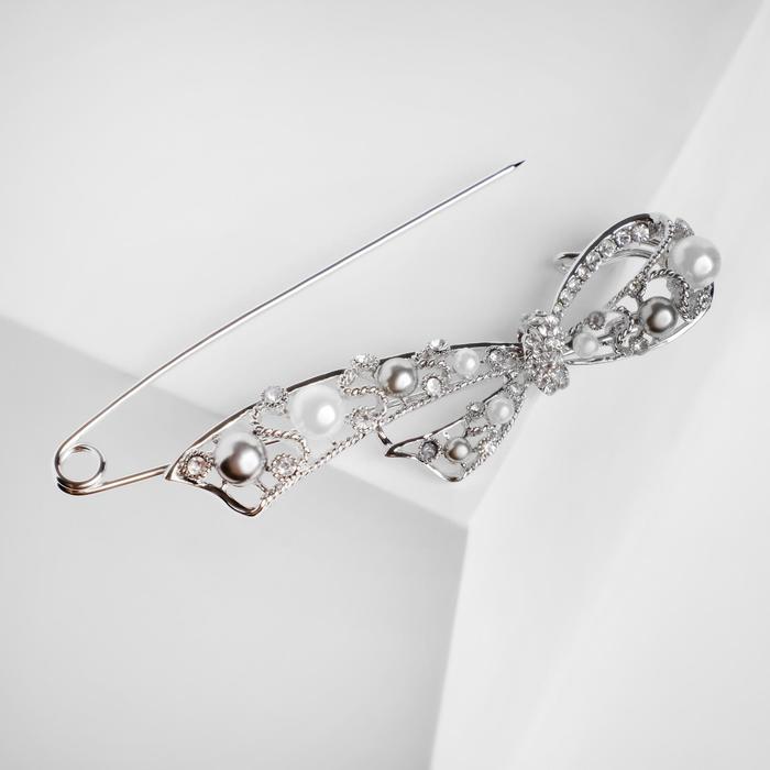 Булавка "Бант", 10,5см, цветная в серебре
Булавка "Бант", 10,5см, цветная в серебре