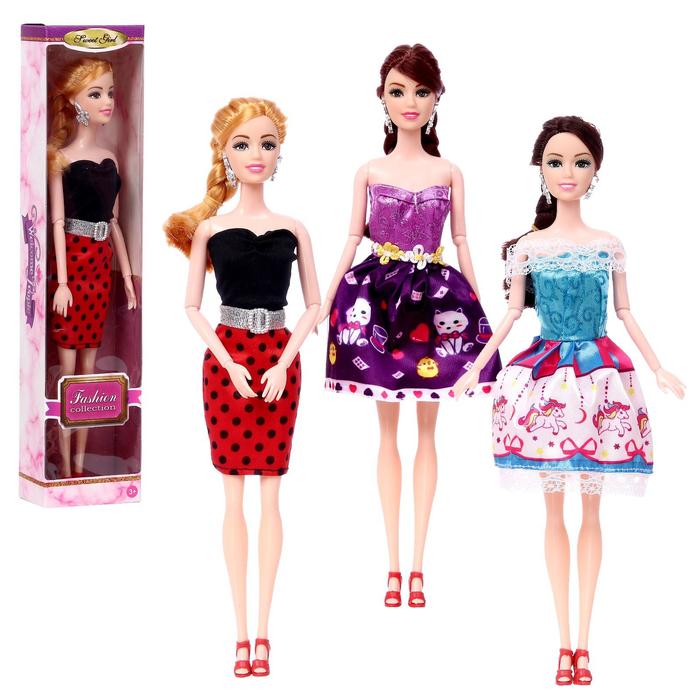 Кукла-модель шарнирная «Анна» в платье, МИКС
Кукла-модель шарнирная «Анна» в платье, МИКС