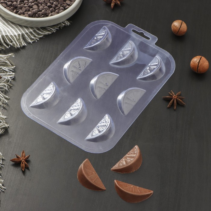 Форма для шоколада и конфет «Шоко-апельсинки», цвет прозрачный
Форма для шоколада и конфет «Шоко-апельсинки», цвет прозрачный