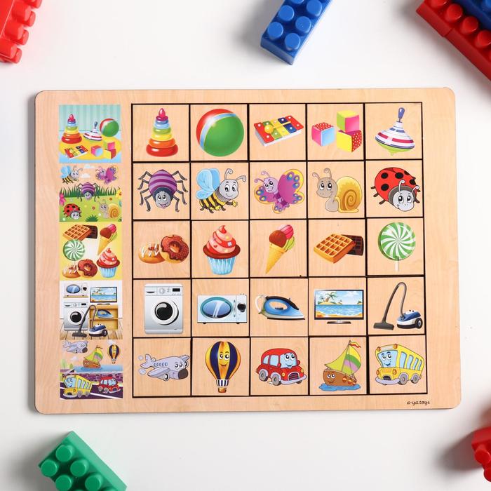 Сортер "Ассоциации. Ассорти 4"
Сортер "Ассоциации. Ассорти 4"