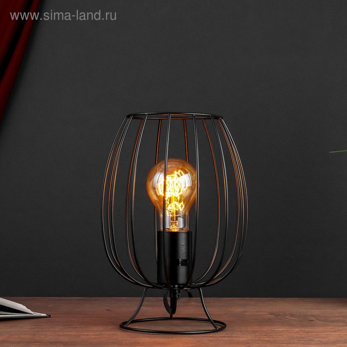 Настольная лампа 2604 1хE27 60Вт черный
Настольная лампа 2604 1хE27 60Вт черный