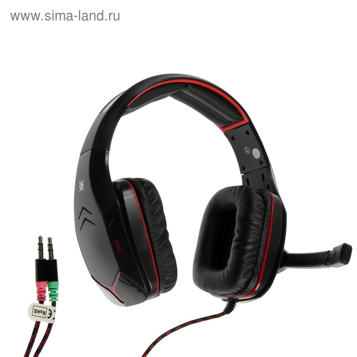 Наушники Defender Excidium, игровые, полноразмерные, микрофон, 3.5 мм, 2.2 м, черно-красные
Наушники Defender Excidium, игровые, полноразмерные, микрофон, 3.5 мм, 2.2 м, черно-красные