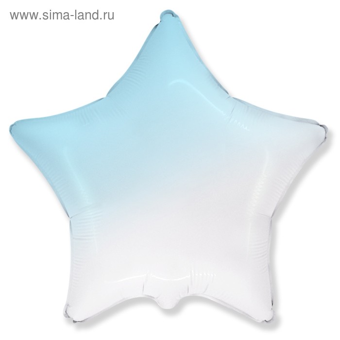 Шар фольгированный 32" «Градиент», звезда, цвет голубой
Шар фольгированный 32" «Градиент», звезда, цвет голубой
