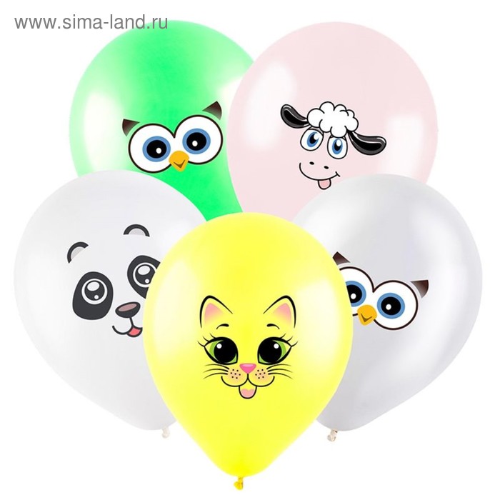 Шар латексный 12" «Мордочки животных», пастель, набор 100 шт., МИКС
Шар латексный 12" «Мордочки животных», пастель, набор 100 шт., МИКС